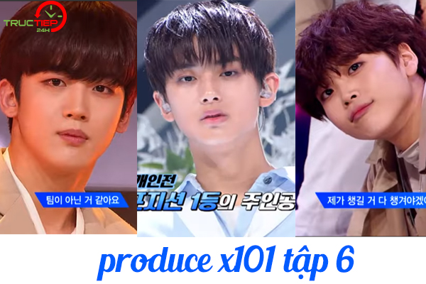 Xem Produce X101 mùa 4 tập 6 full: Woo Seok lên hương nhờ soán ngôi của Yo Han